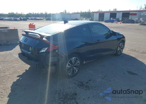 2017 Honda Civic Ex-L z USA, uszkodzony, nr VIN 2HGFC3B76HH354286